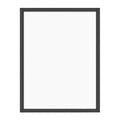 MCS Floating Frame with Canvas Included, Art Frames for Canvas Paintings with Adhesive Fasteners and Hanging Hardware, Black, 18 x 24 inch
