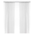 Ikea Lill Curtains Sheer Net White 2 Panels 110" x 98" Canopy Room Divider Voile