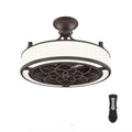 Home Decorators Collection Windara 22 in. LED Indoor/Covered Outdoor Bronze Ceiling Fan with Light Kit and Remote Control
