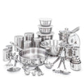 Old Dutch International 36-Piece Kitchen in a Box Cookware Set, Silver