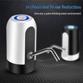 D DATADAGO 5 Gallon Electric Drinking Portable Water Dispenser, Universal USB Charging Water Bottle Pump for 2 - 5 Gallon with 2 Silicone