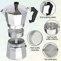 Sorelle Home & Kitchen | Stovetop Espresso and Coffee Maker | Moka Pot for Classic Italian and Cuban Caf�� Brewing | Cafetera (6 Cup)