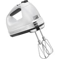 KitchenAid 9-Speed Hand Mixer, White, Kitchen Appliance