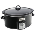 Crock - pot 4 Quart Digital Count Down Food Slow Cooker Kitchen Appliance, Black